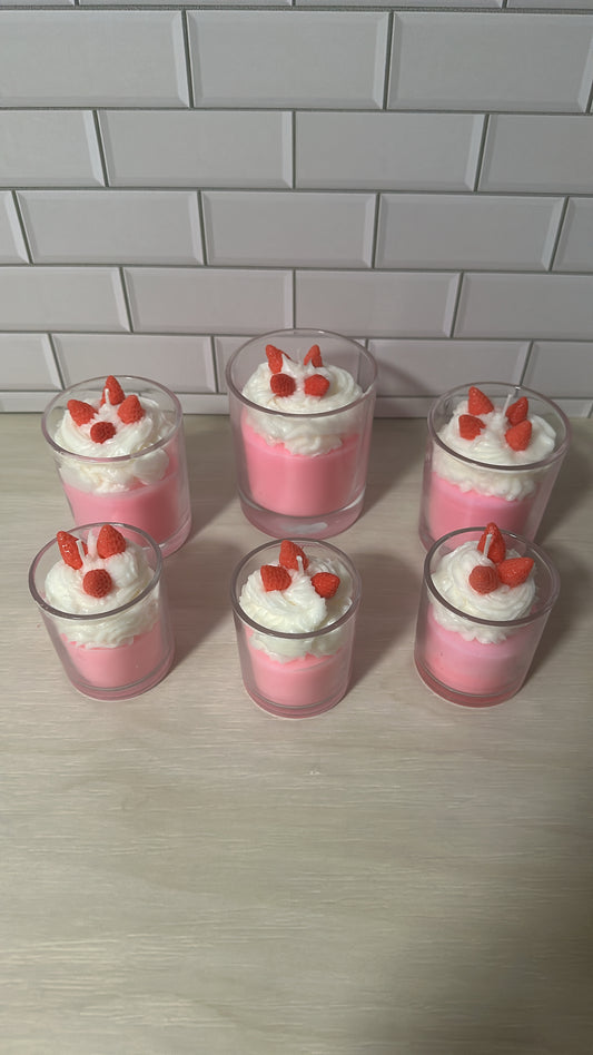 Strawberry Milkshake Candle